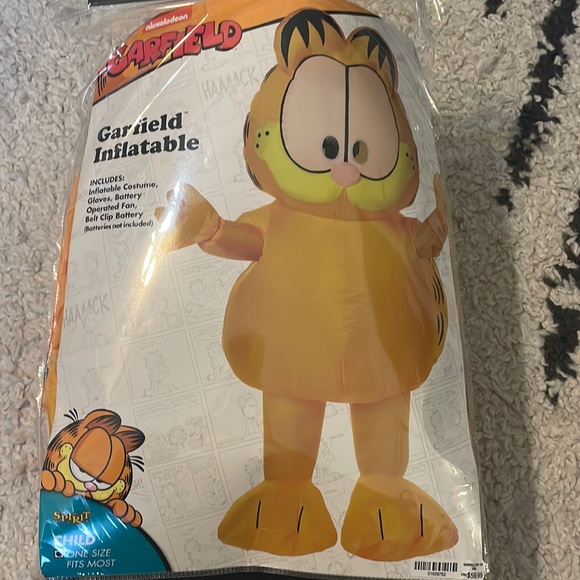Nickelodeon Costumes Nickelodeon Garfield Inflatable Costume Poshmark